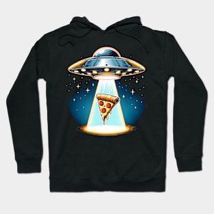 Funny Pizza Ufo, Pizza Lover Hoodie